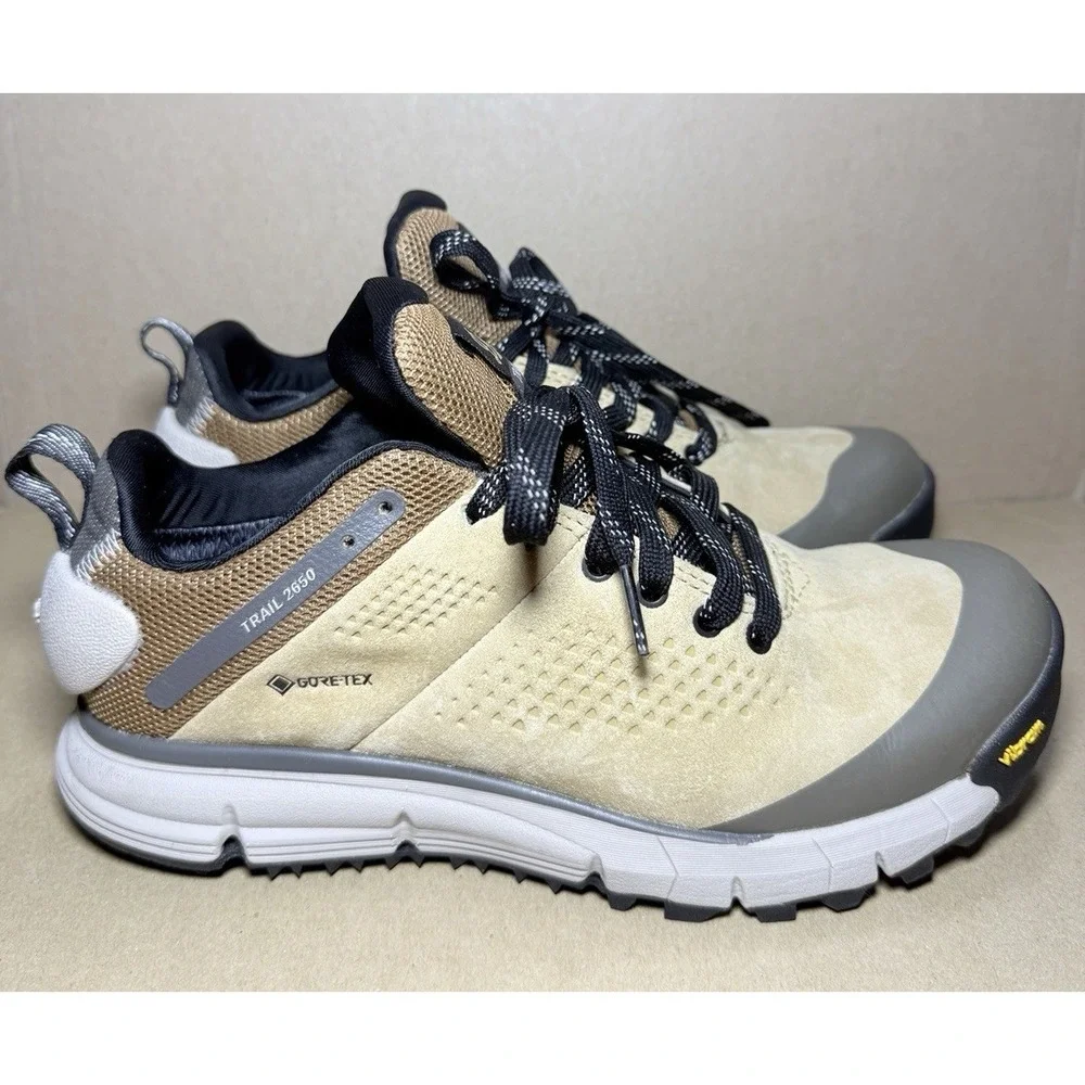 Danner Sneakers Trail 2650 GTX Womens‎ 8 Goretex Hiking Shoes Prairie Sand Gray